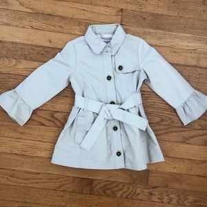 Tahari baby girl trench coat